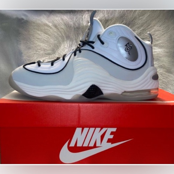 NWOT Air Penny II - White/Photon Dust-Black-Sail - Picture 2 of 5